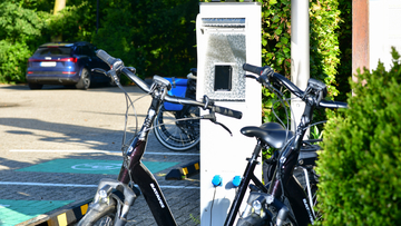 Ein Bild von E-Bike Ladestationen für Besucher des Landhotel Hermannshöhe.