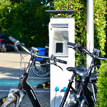 Ein Bild von E-Bike Ladestationen für Besucher des Landhotel Hermannshöhe.