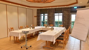 Tagungsraum hergerichtet