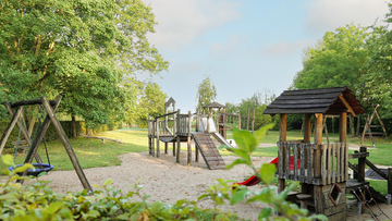 Bild vom Freizeitspielplatz im Landhotel Hermannshöhe.