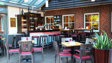 Bar im Landhotel Hermannshöhe.