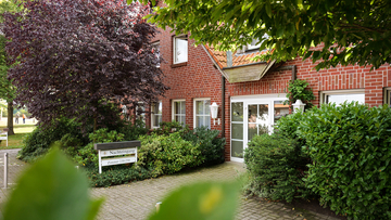 Außenansicht vom Übernachtungshaus Görtfeld im Landhotel Hermannshöhe.